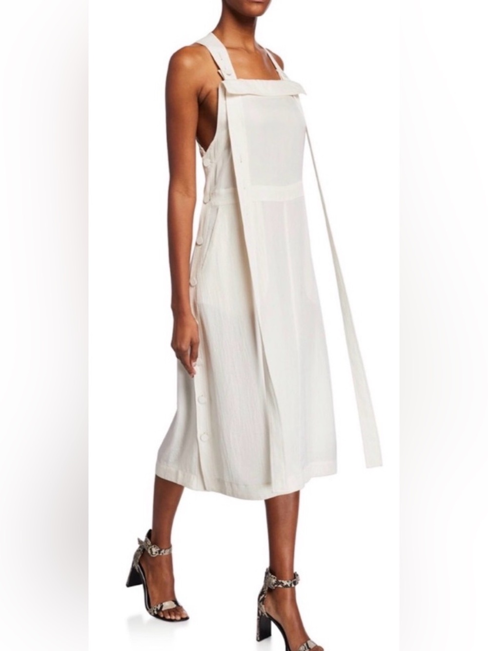 Nwt rag and bone Adrian Cream midi Dress